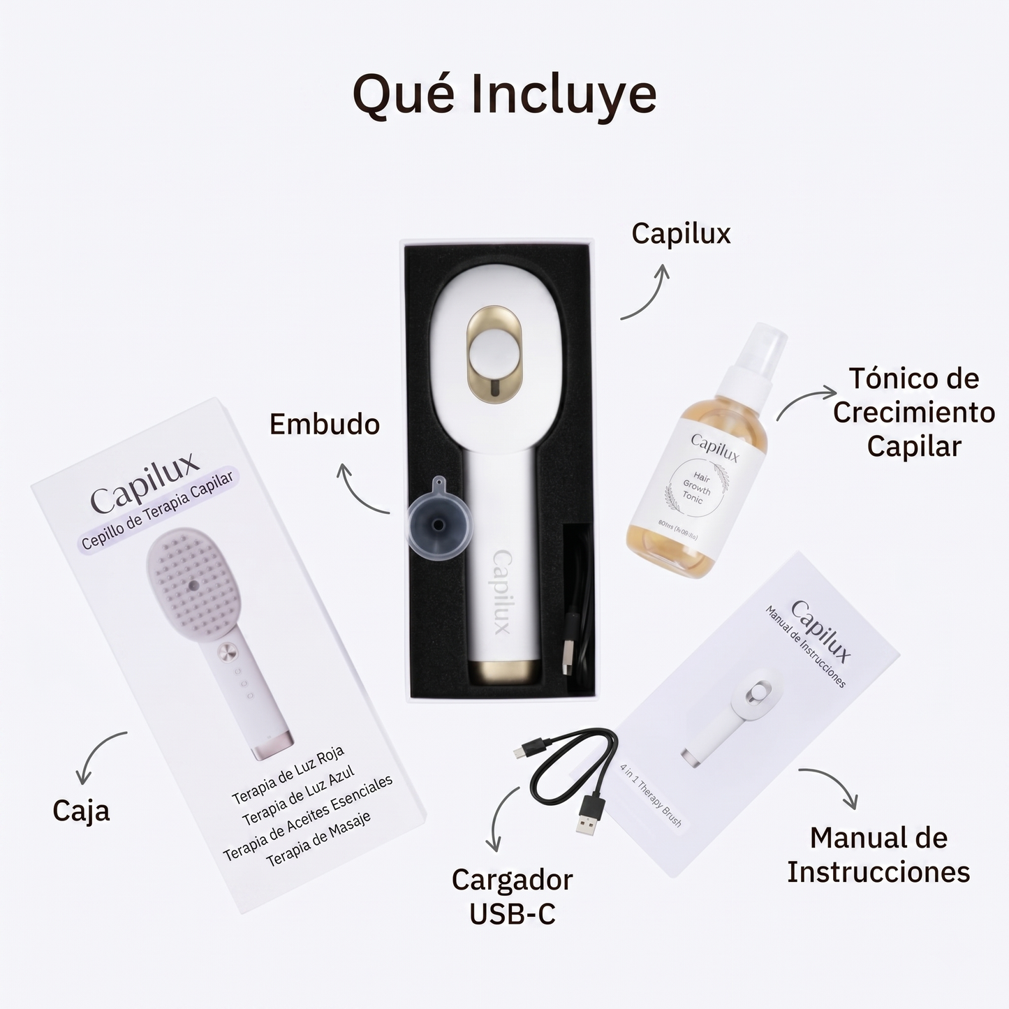 Cepillo de Terapia Capilar | Capilux